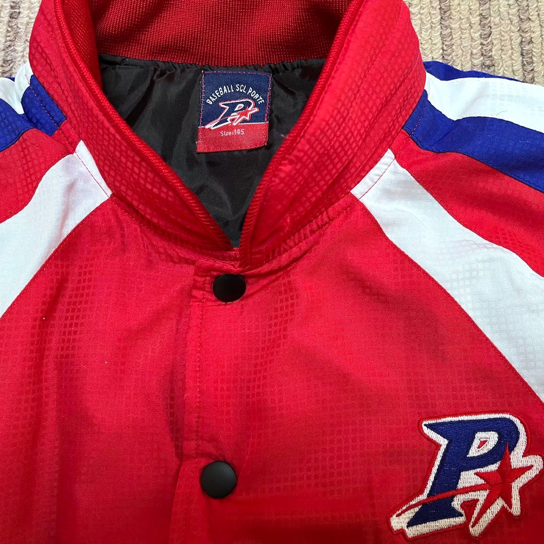 PORTE ポルテ 野球スクール グランドコート グラコン ジャンパー 光沢