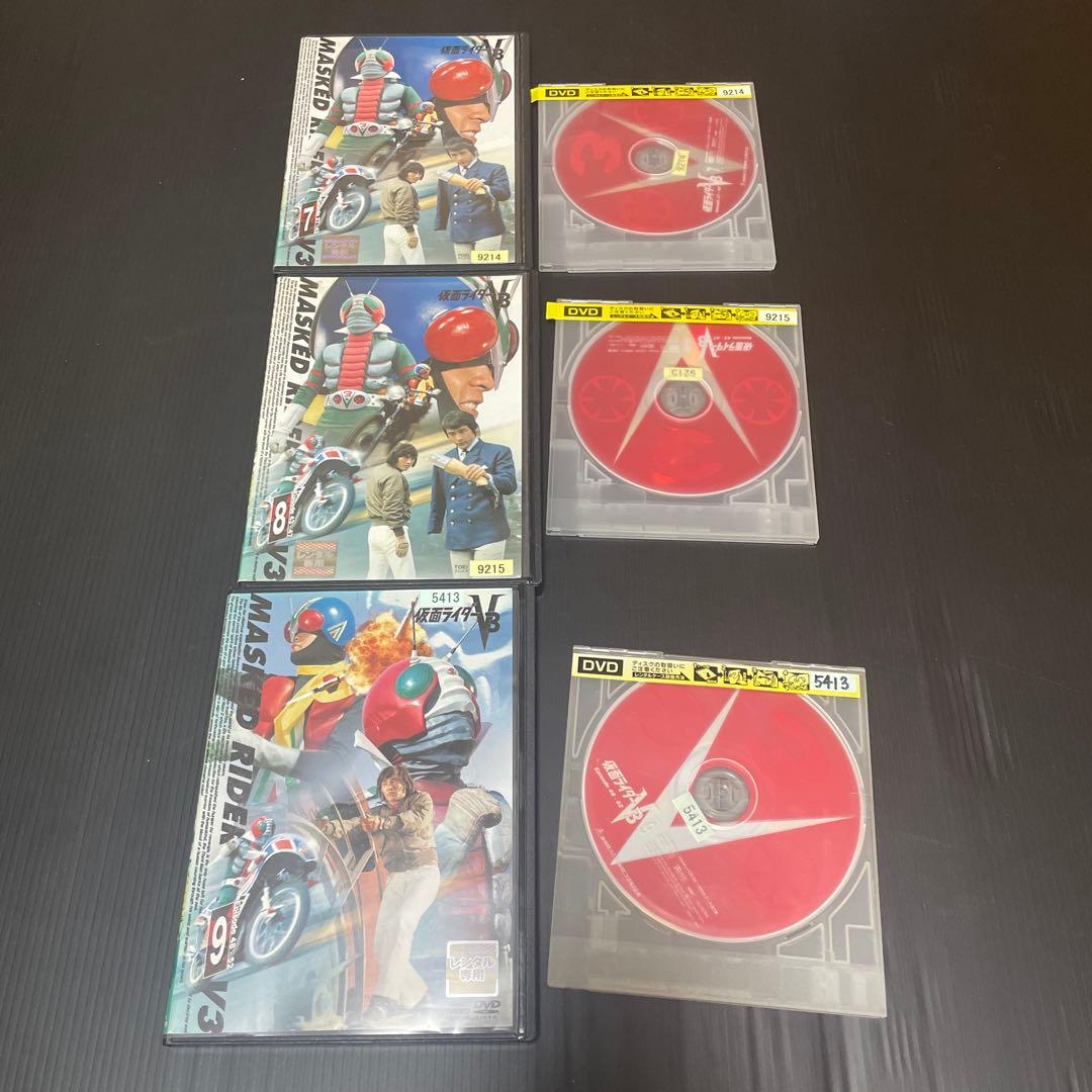 仮面ライダーV3 1-9巻　DVD まとめ