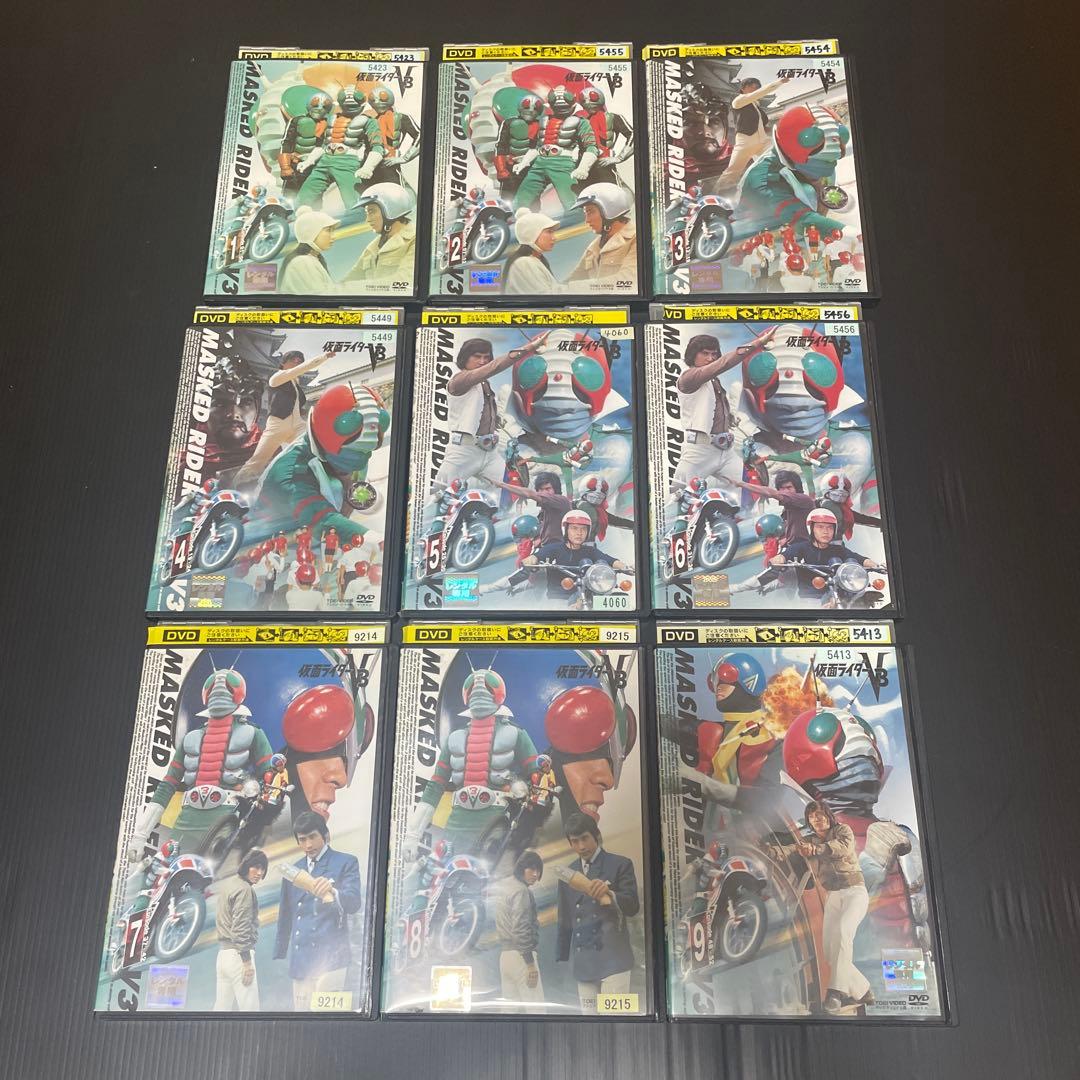 仮面ライダーV3 1-9巻　DVD まとめ