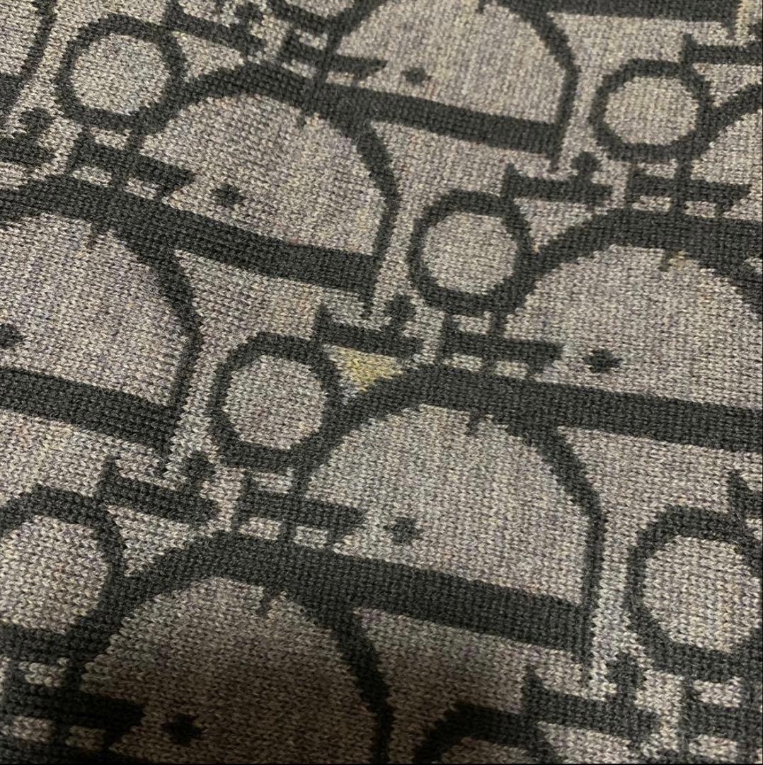 DIOR（ディオール）オブリーク　トロッター　ロゴマフラー