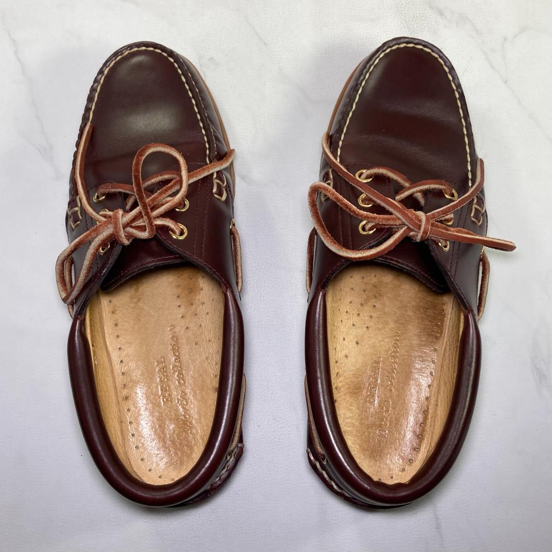 【美品】REGAL JE38 デッキシューズ 24.5㎝ ブラウン