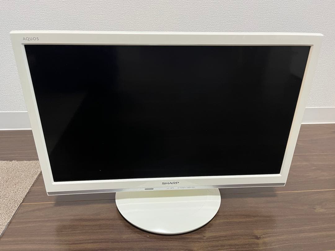 SHARP AQUOS LC-19P5 ホワイト 液晶テレビ