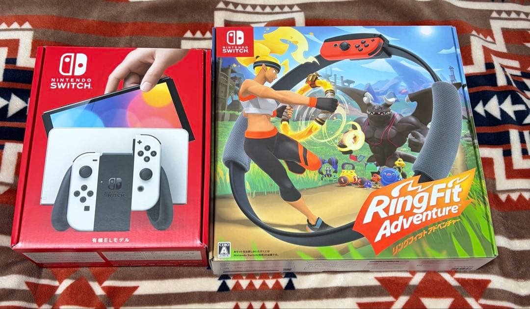 Ring Fit Adventure とNintendo Switch 有機EL