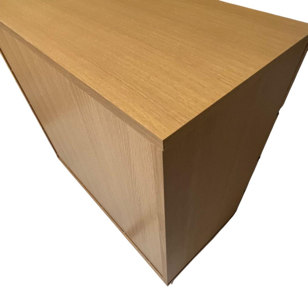 【美品】【廃盤品】タンス　チェスト　4段　オーク材 800×400×830