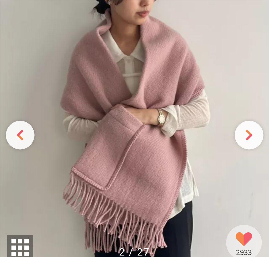 ラプアンカンクリ　LAPUAN KANKURIT　UNI ポケットショールさくら