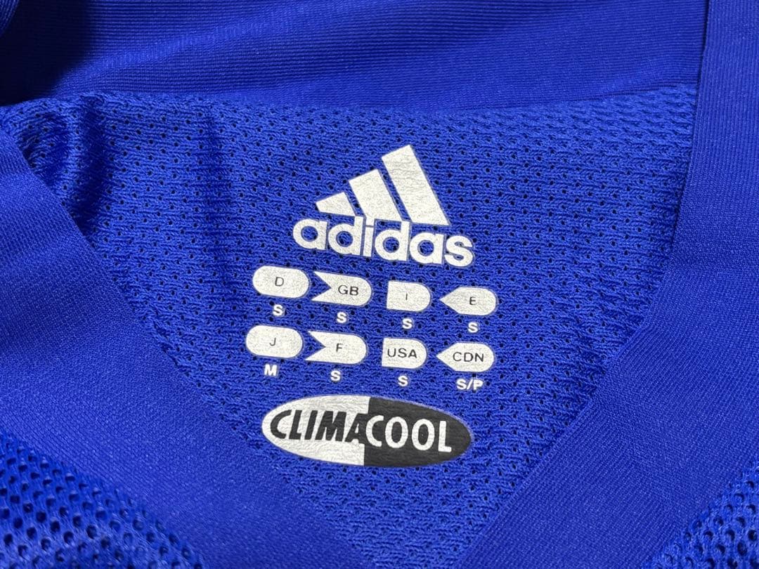 2002 日韓W杯 フランス代表　ホーム　オーセンティック　ユニフォーム　タグ付