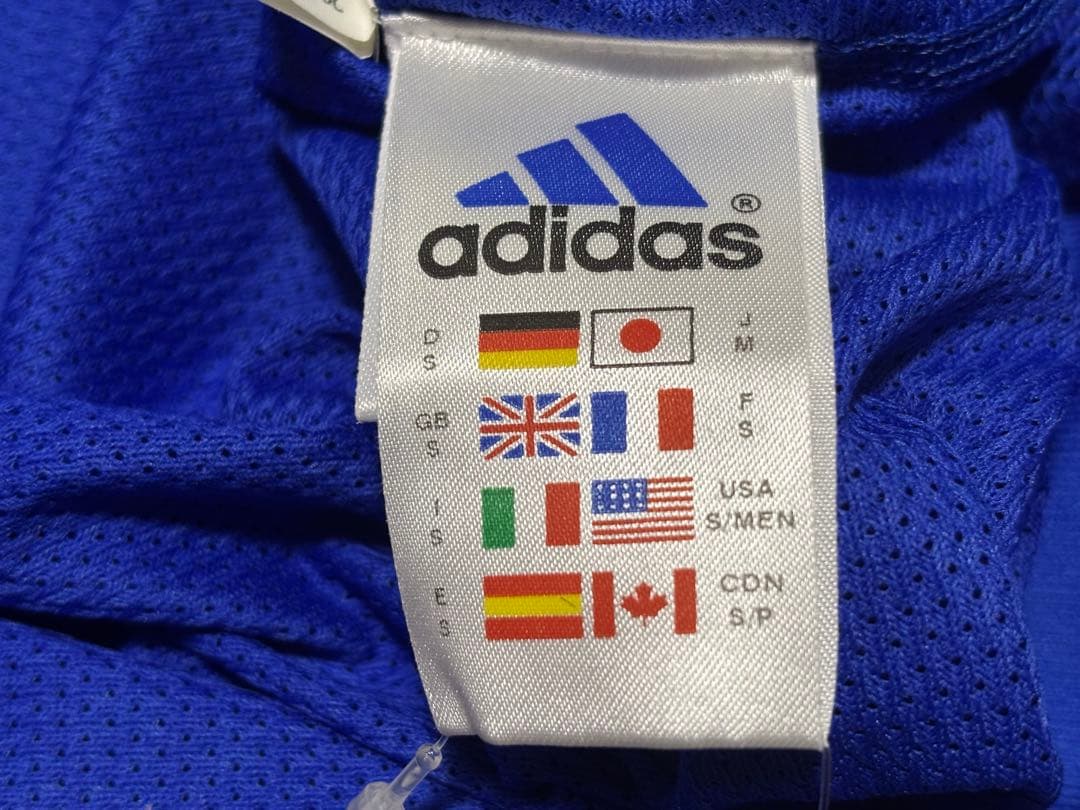 2002 日韓W杯 フランス代表　ホーム　オーセンティック　ユニフォーム　タグ付