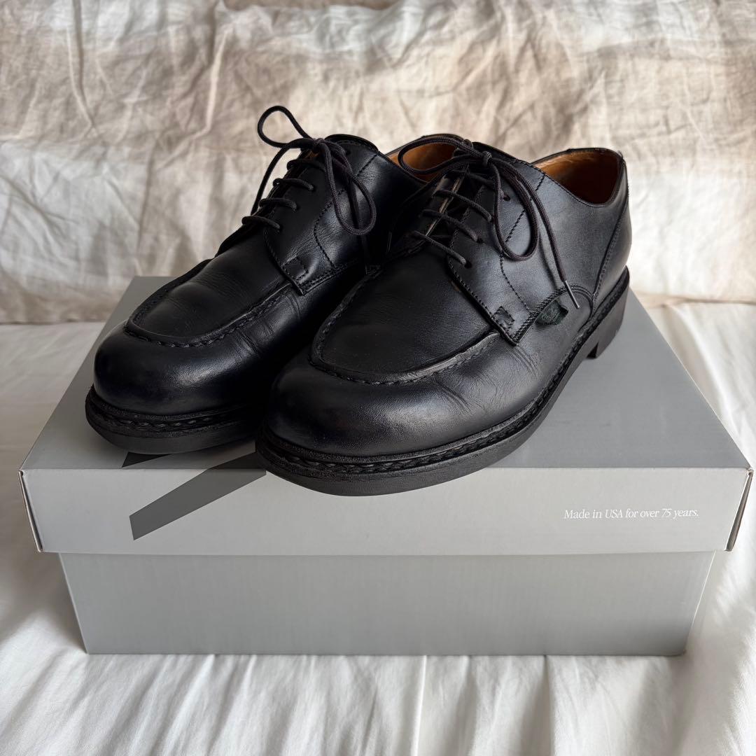 靴 paraboot chambord 6 1/2 F noir