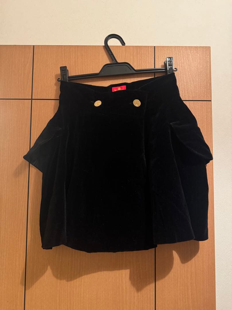 viviennewestwood ラップスカート　ベロア