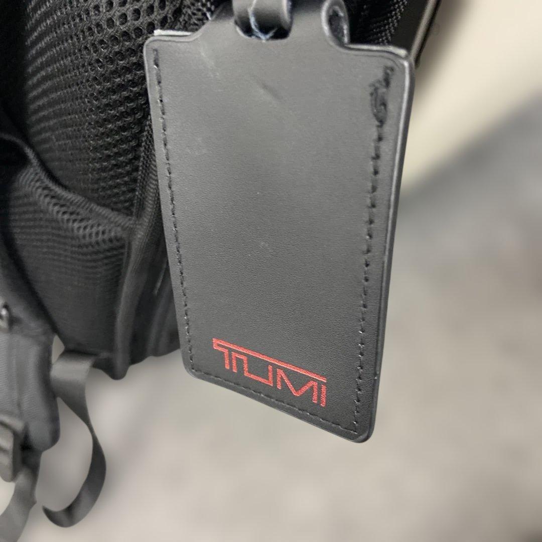 TUMI ALPHA3スリムエクスパンダブルバッグパック黒未使用級