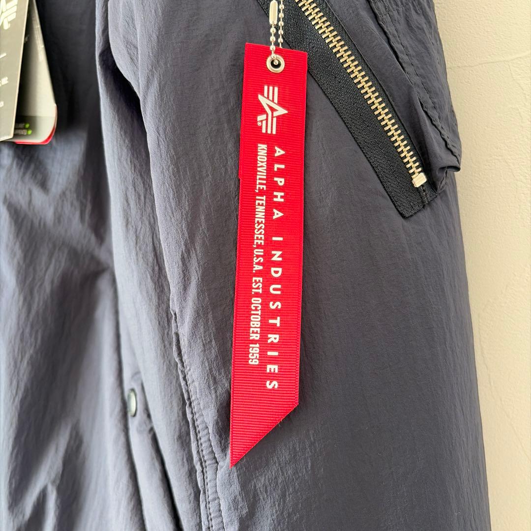 未使用　タグ付き　アルファインダストリーズ　ネイビー