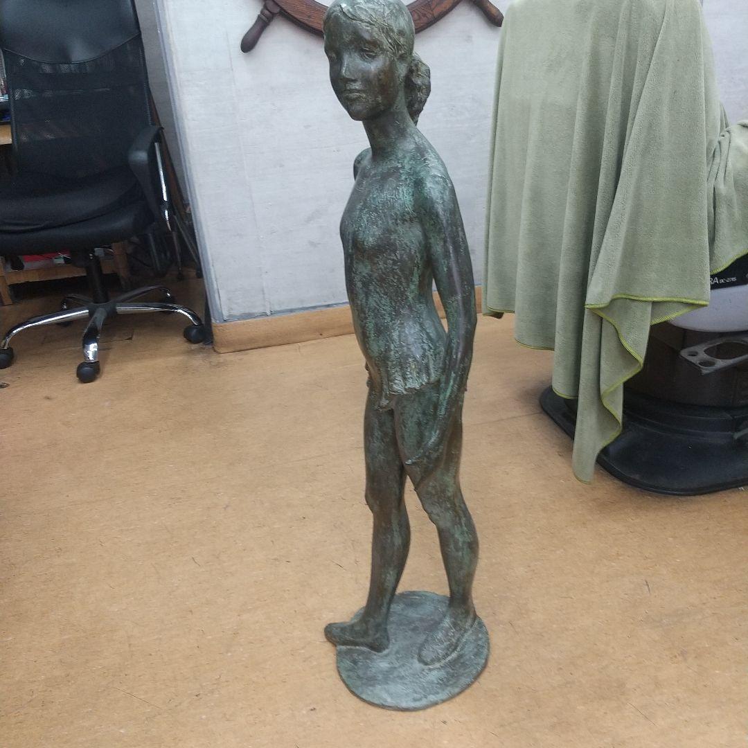 ♥️ブロンズ♥️女性像♥️ 彫刻 約88cm 18kg