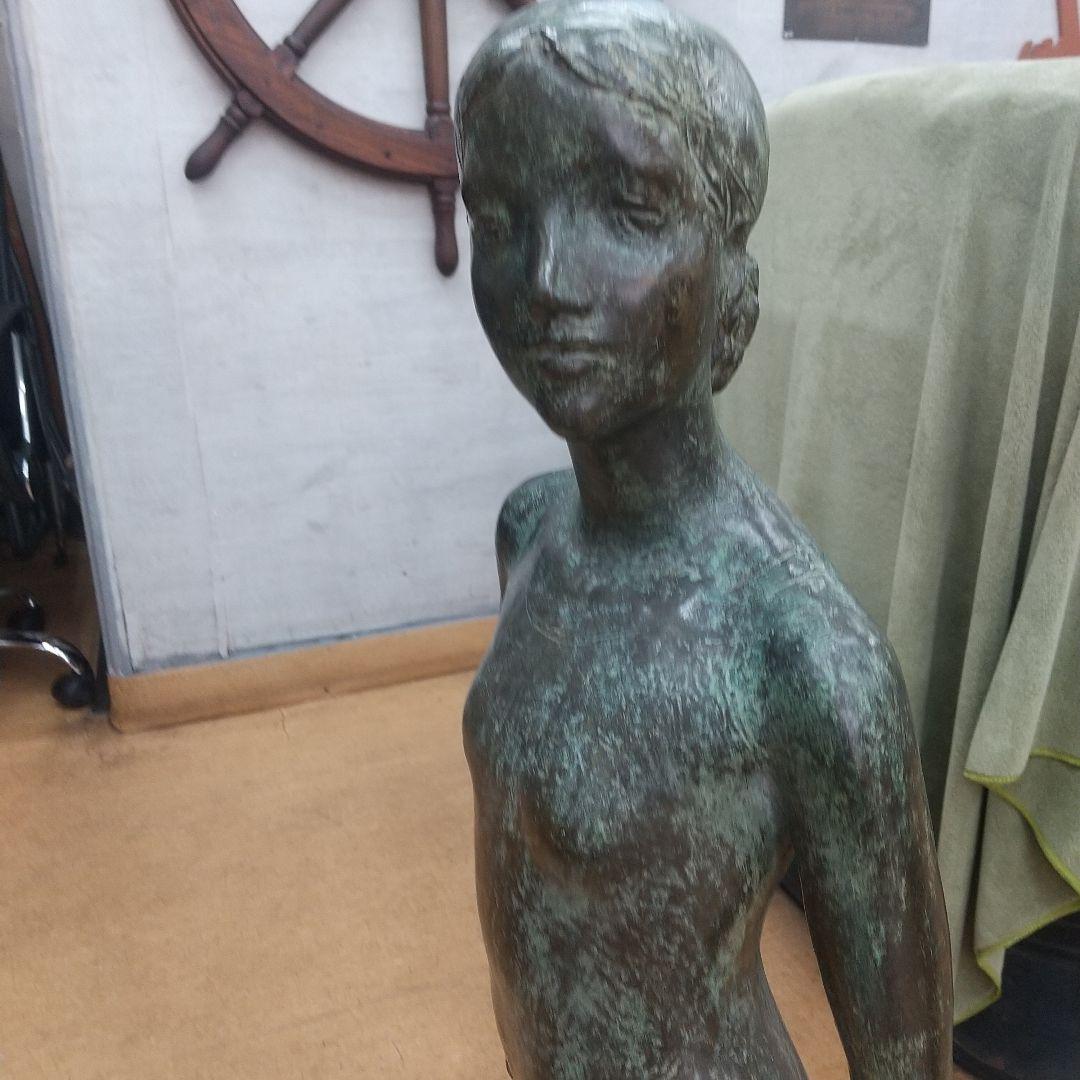 ♥️ブロンズ♥️女性像♥️ 彫刻 約88cm 18kg