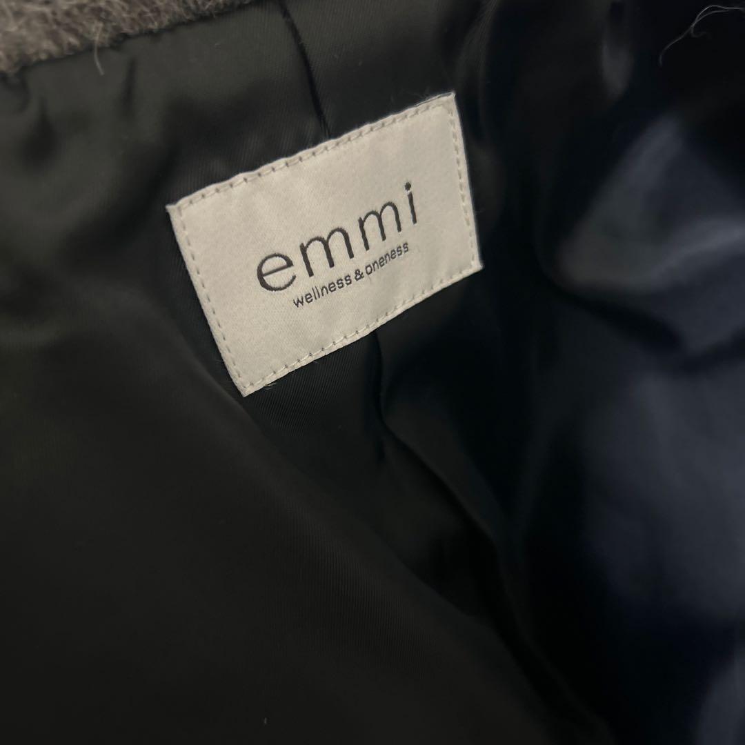 【新品未使用】シャギーテーラードジャケットコート　emmi コート　ジャケット