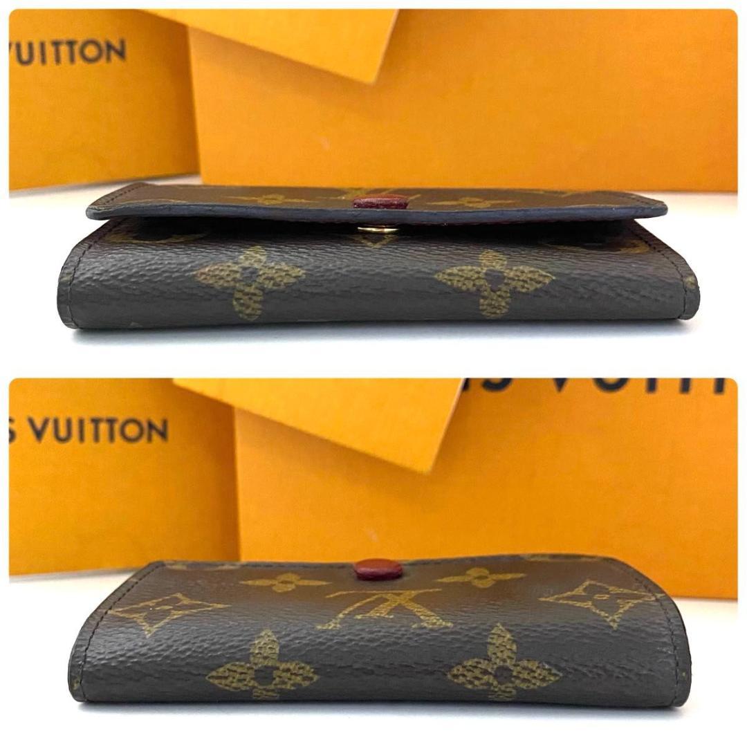 ルイ ヴィトン◎ミュルティクレ6 モノグラム フューシャ レッド キーケース