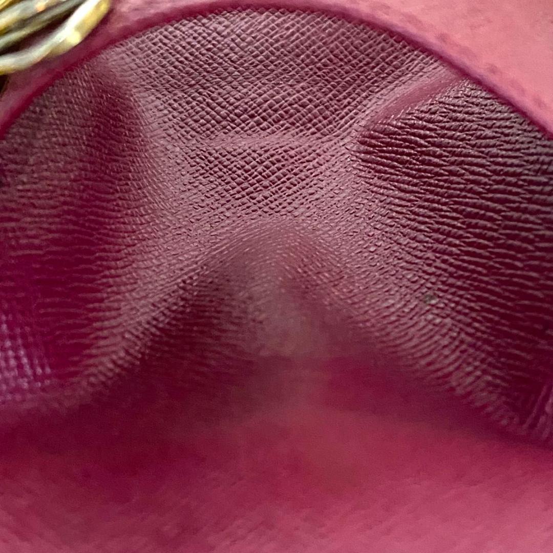 ルイ ヴィトン◎ミュルティクレ6 モノグラム フューシャ レッド キーケース