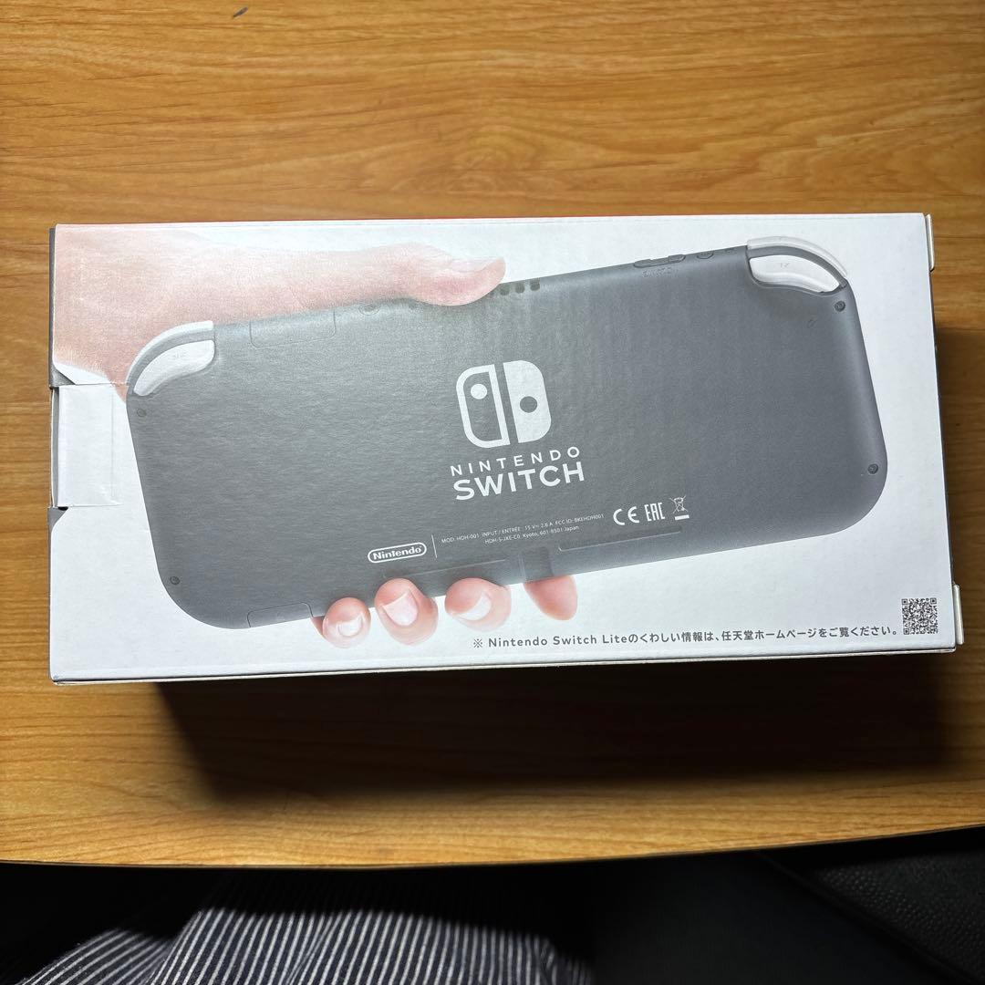 Nintendo Switch Lite グレー　新品未開封