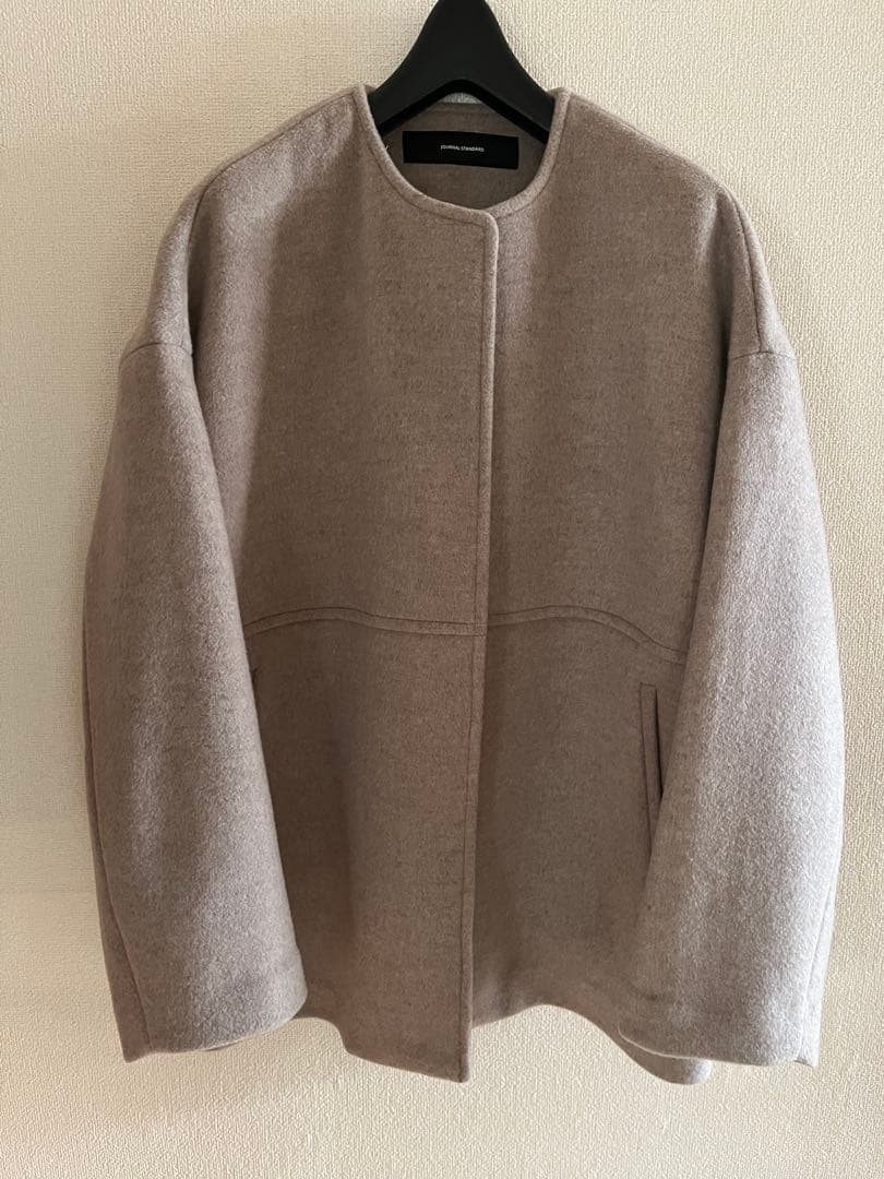 2024AW JOURNAL STANDARDスーパー140ビーバーノーカラー