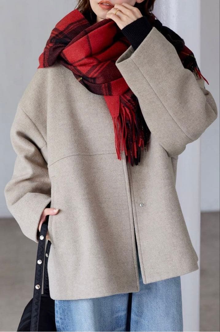 2024AW JOURNAL STANDARDスーパー140ビーバーノーカラー