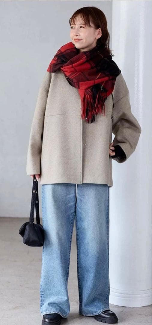 2024AW JOURNAL STANDARDスーパー140ビーバーノーカラー