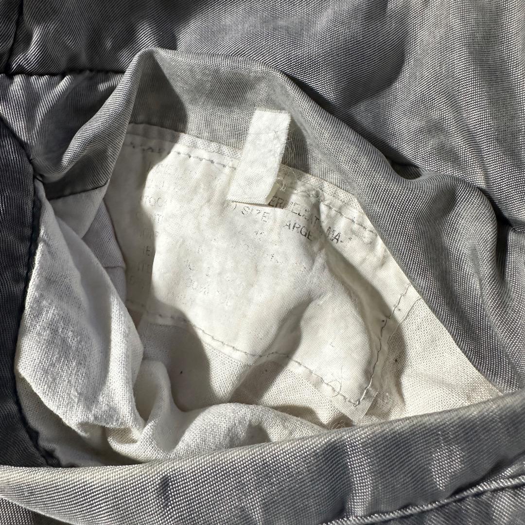 90s MA1 民間品 フライトジャケット フェード グランジ グレー