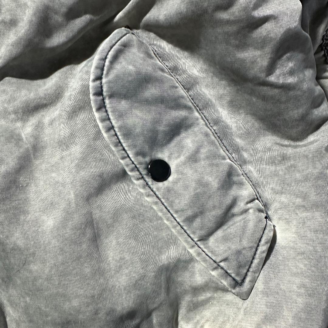 90s MA1 民間品 フライトジャケット フェード グランジ グレー