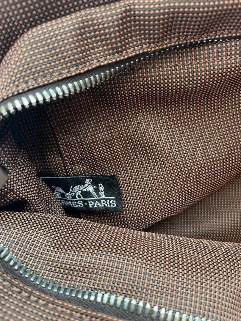 エルメスエールライン　PMトートバッグ　ブラウン