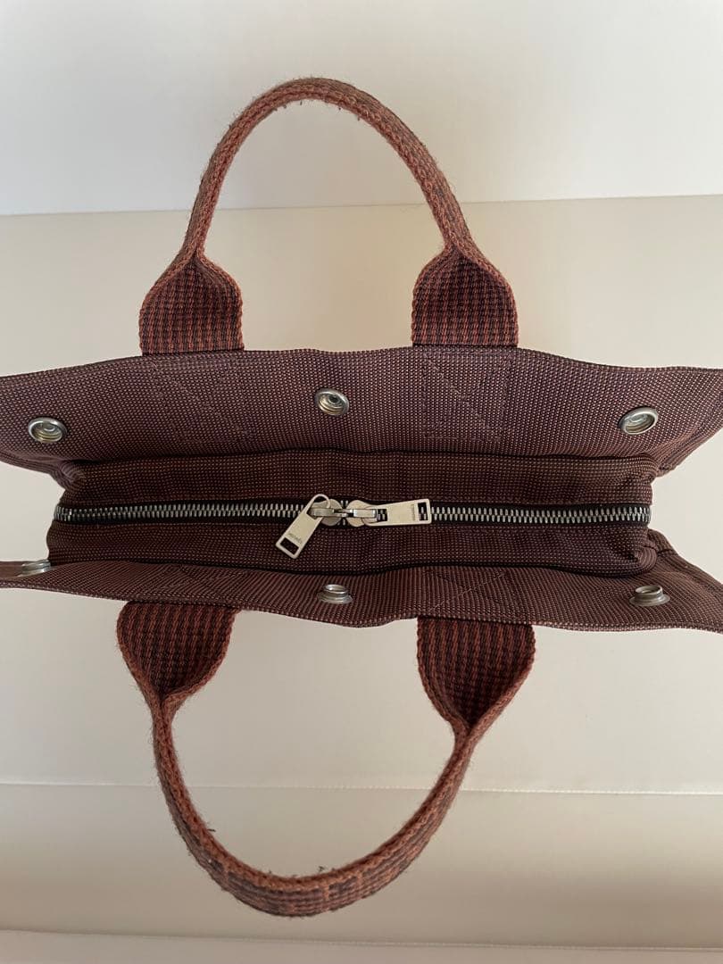 エルメスエールライン　PMトートバッグ　ブラウン