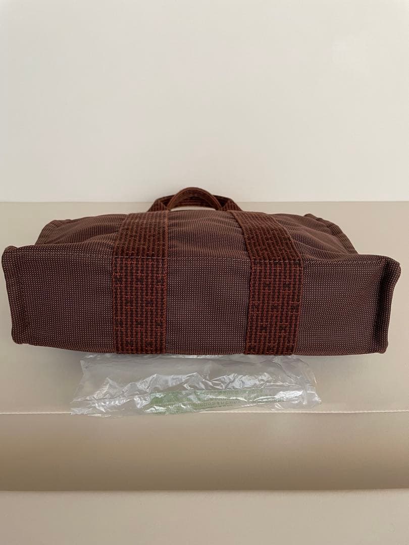 エルメスエールライン　PMトートバッグ　ブラウン