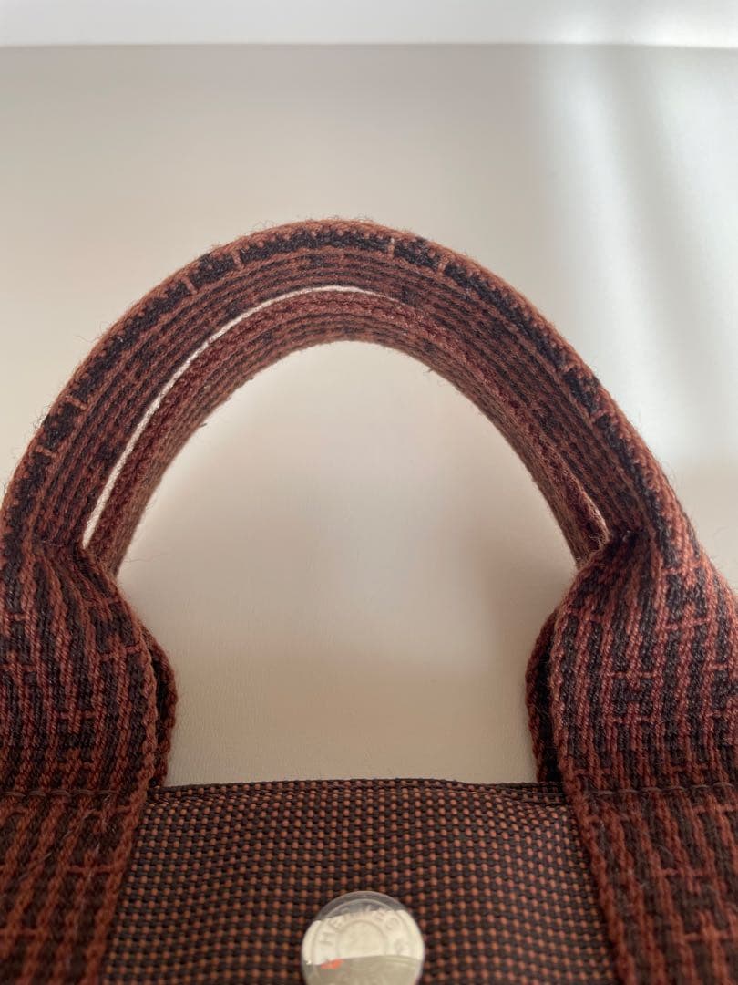 エルメスエールライン　PMトートバッグ　ブラウン