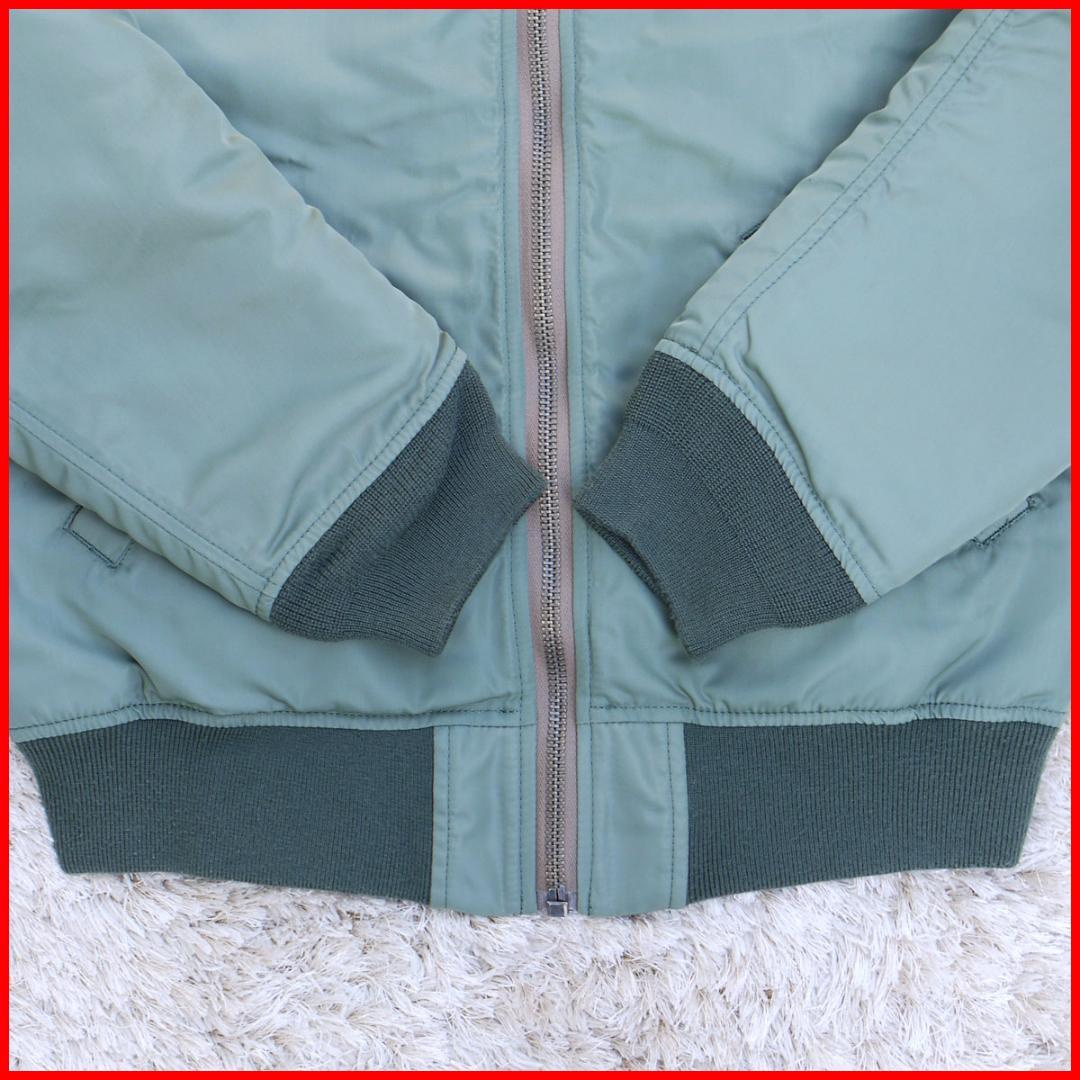 こ*お様 ヒューストン MA-1 日本製 フライトジャケット オリーブグリーン