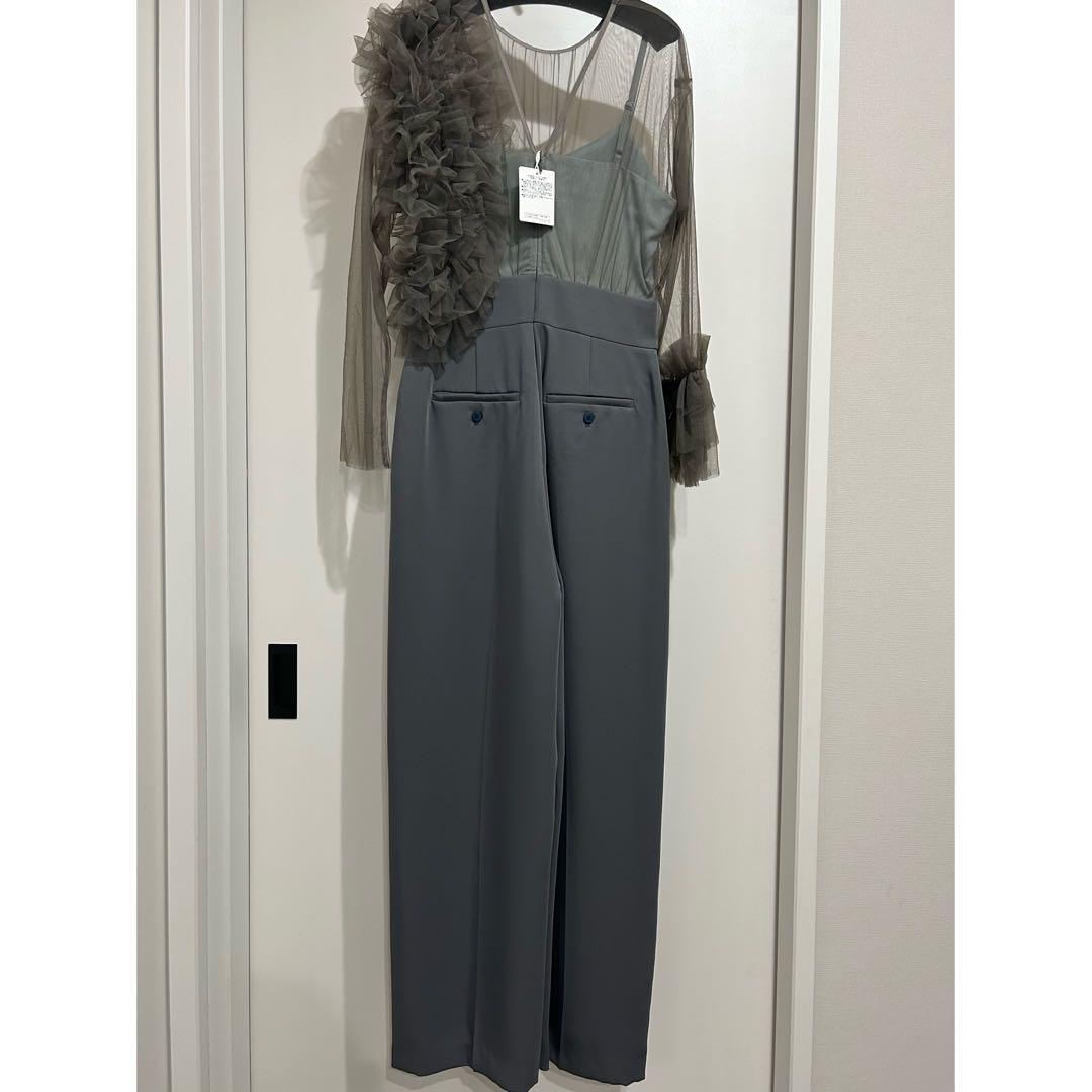 新品 ラグナムーン M フリルチュールコンビネゾン 結婚式 ドレス