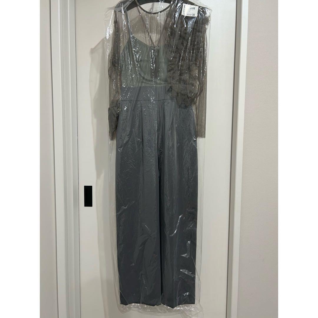 新品 ラグナムーン M フリルチュールコンビネゾン 結婚式 ドレス