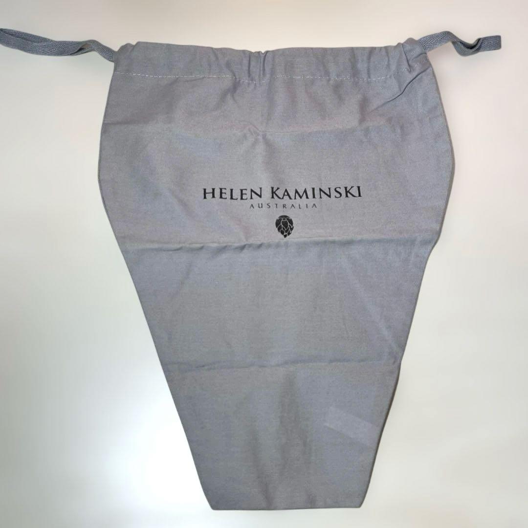 ヘレンカミンスキー HELEN KAMINSKIピンクベージュケース付麦わら帽子