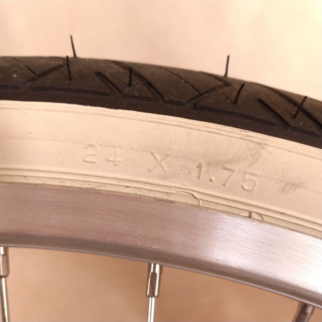 ミヤタ　フラミンゴ　一輪車　グリーン　24インチ