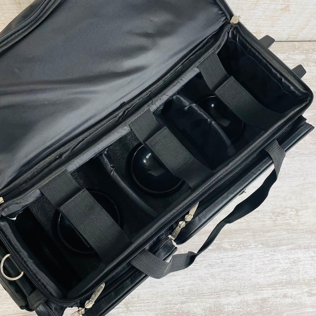 【希少品】US ACT ボウリングバッグ　【3個用】キャスター付　2way