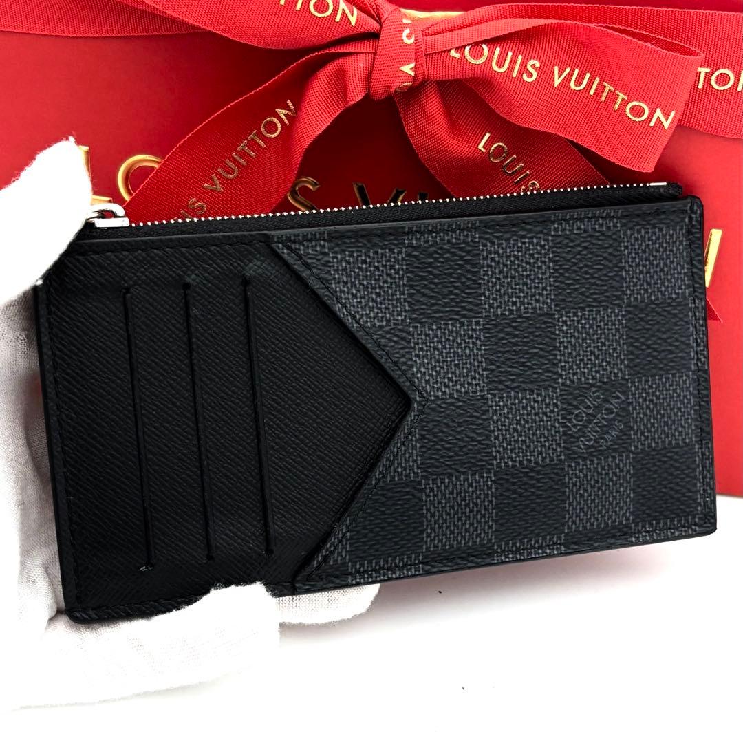 ☆極美品☆IC搭載☆ルイヴィトン ダミエグラフィット カードホルダー 財布