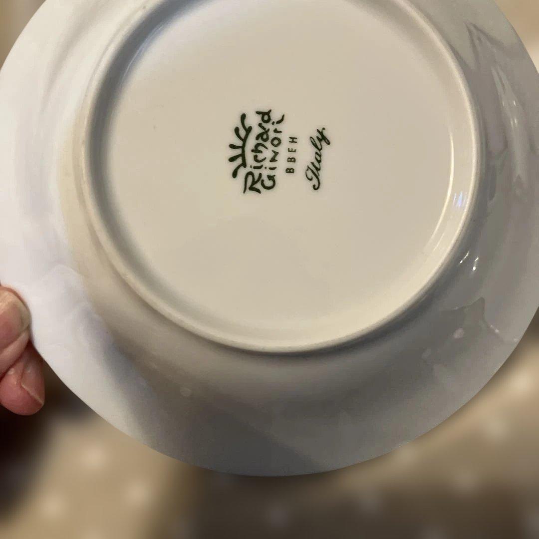 ジノリ　ベッキオホワイト　フルーツソーサー