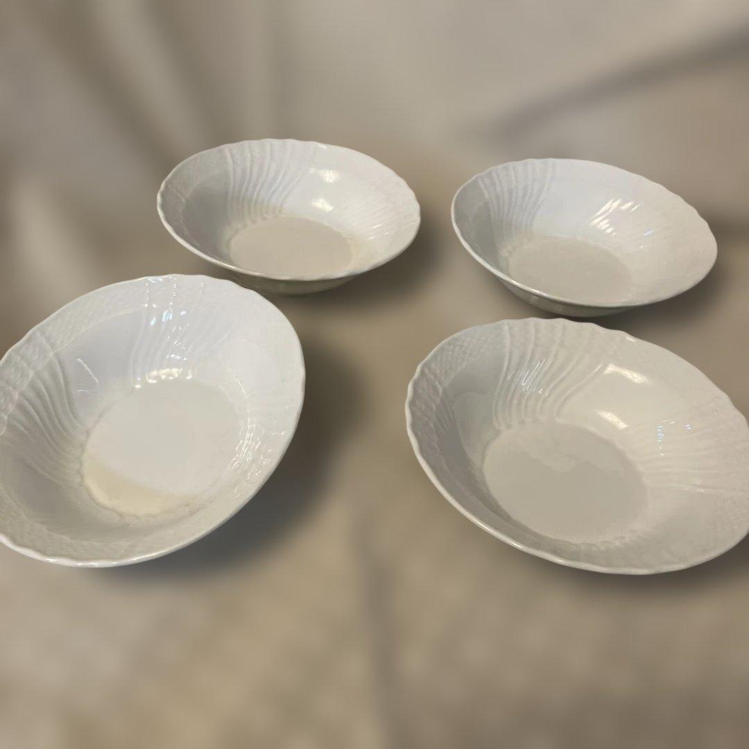 ジノリ　ベッキオホワイト　フルーツソーサー