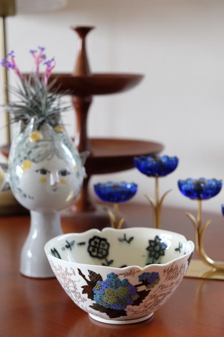 下和弘 茶器 茶碗 織部焼 プレート/抹茶/本田あつみ/山野辺彩/ヒズミ峠舎/犬