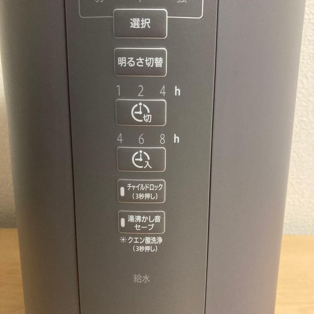 ZOJIRUSHI 象印 スチーム式加湿器 EE-DC50 グレー