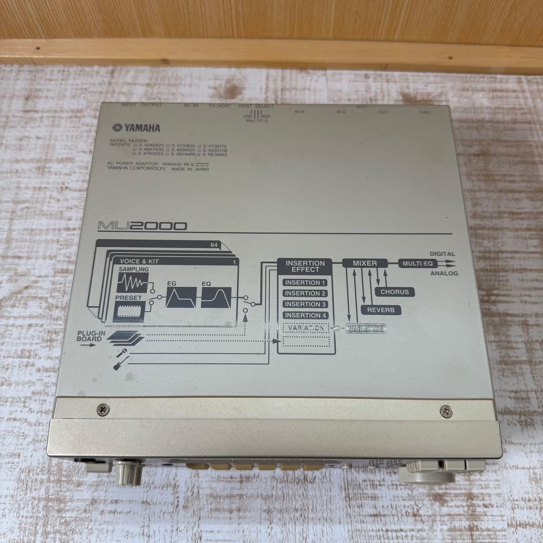 YAMAHA MU2000 ヤマハ　 TONEGENERATOR