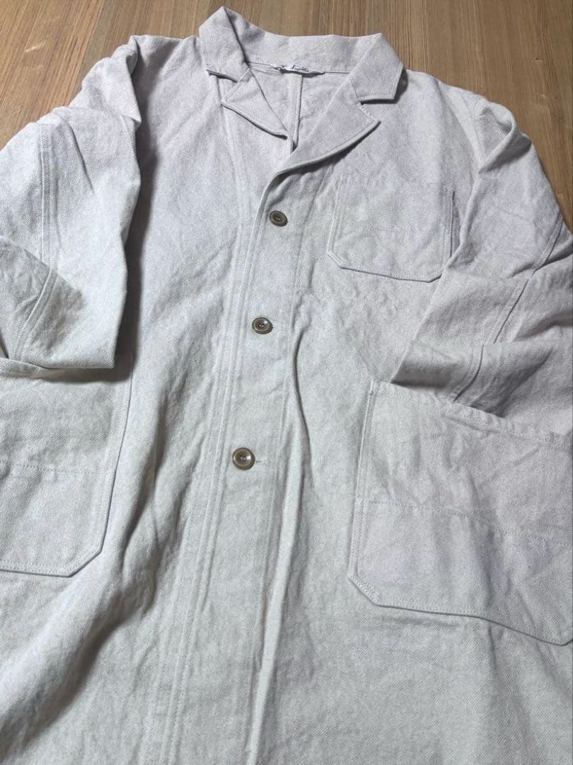 イチアンティークス コットンリネンコート　新品タグ付き　22000円