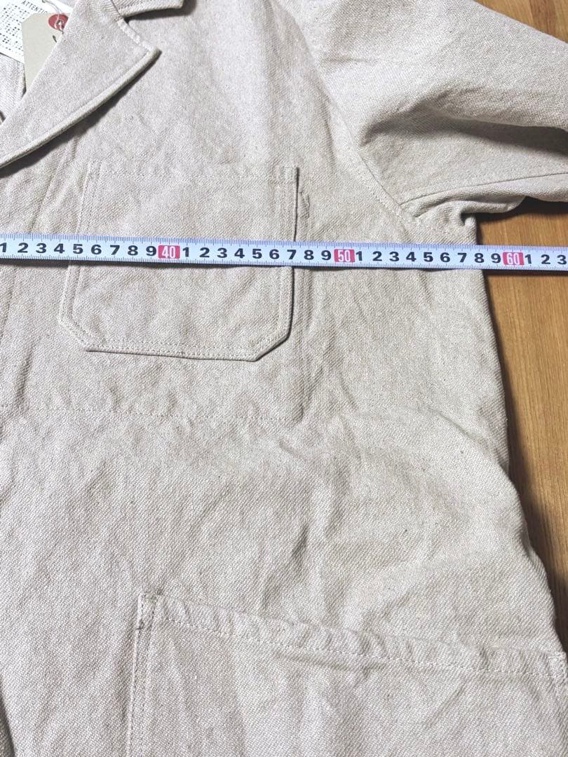 イチアンティークス コットンリネンコート　新品タグ付き　22000円
