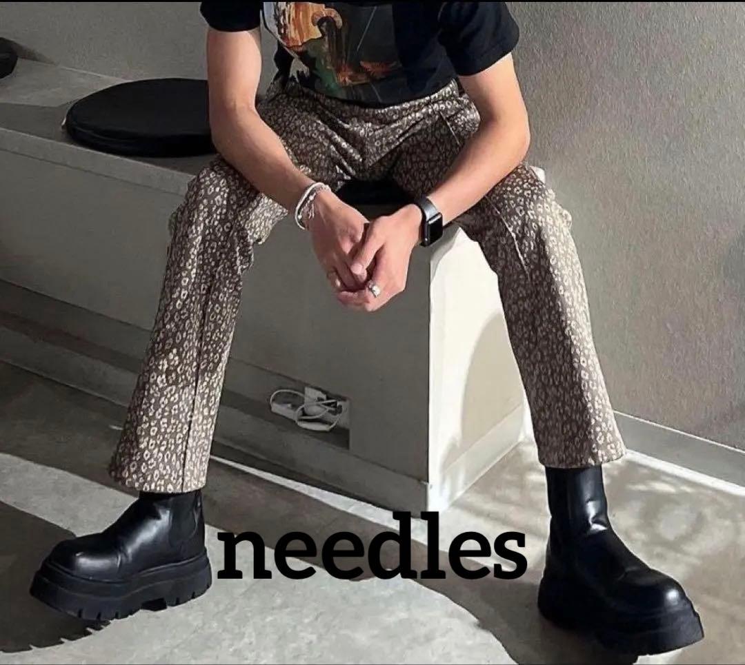 needles ニードルス ジャガード トラックパンツ S