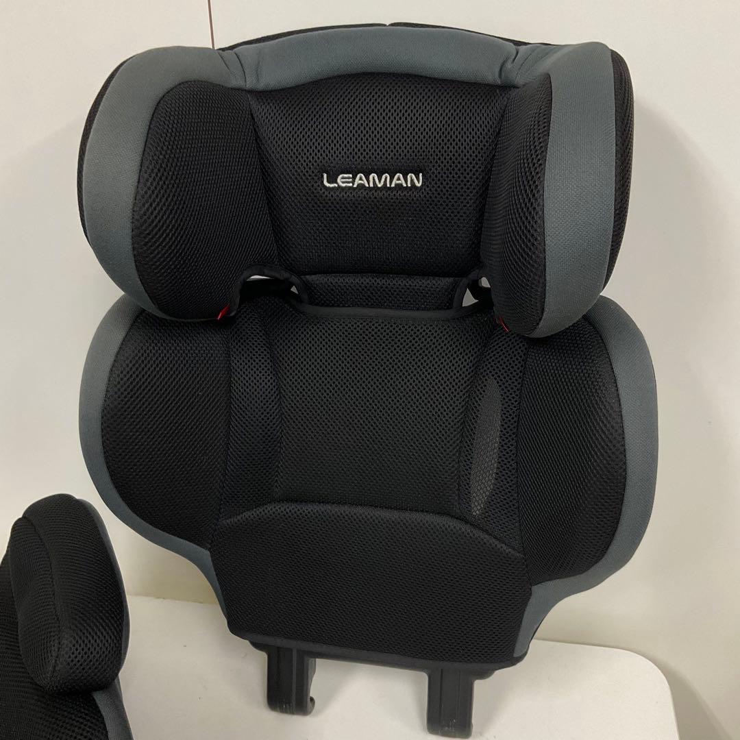 LEAMAN リーマン ジュニアシート ハイバックジュニア 2点セット！