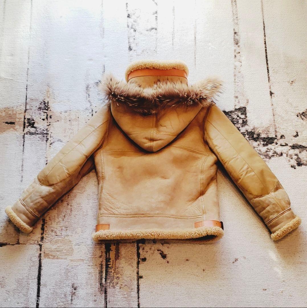 中古【AVIREX】アヴィレックス B-3フライトジャケット 38ムートン 大戦