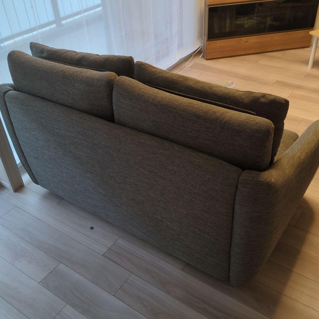 【NITORI】横幅155cm 布張りソファ(Nポケット BS09)