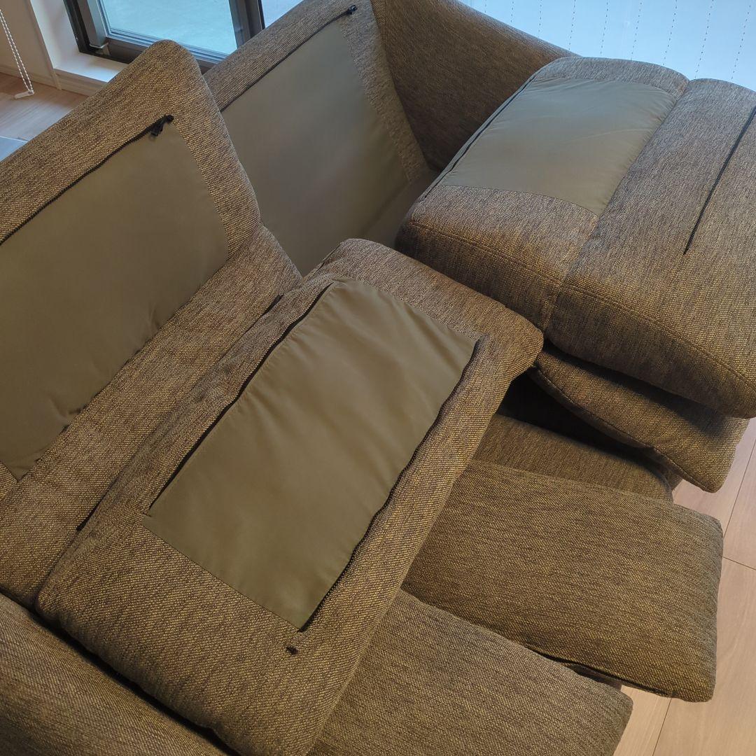 【NITORI】横幅155cm 布張りソファ(Nポケット BS09)