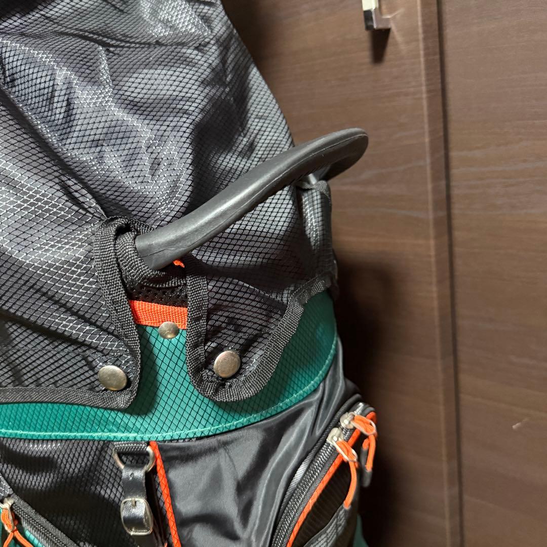 現行品 PYKES PEAK キャディバッグ ゴルフ PPS-0 SERIES